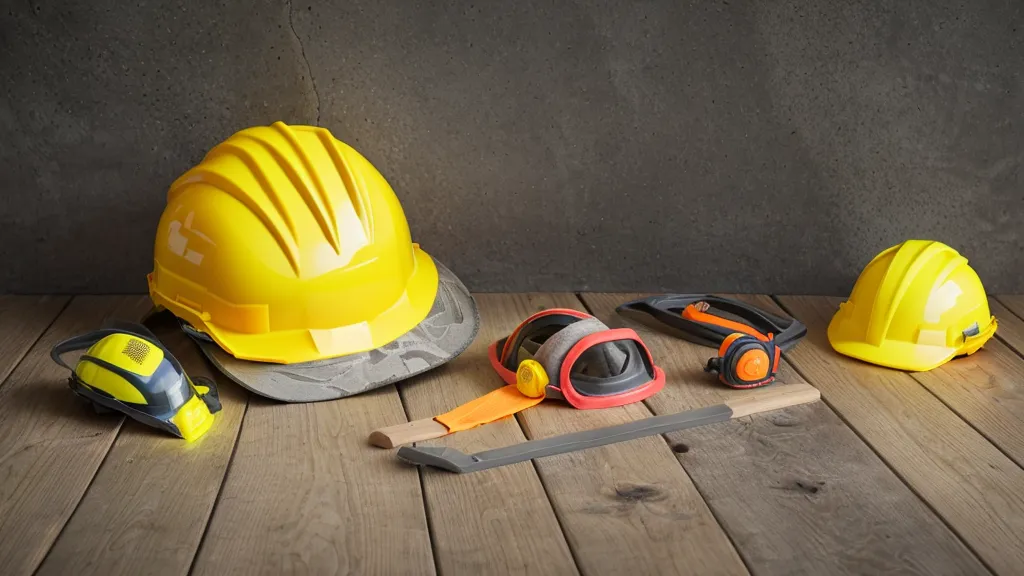 Nahaufnahme eines zerknitterten Lieferscheins auf einer Baustelle.